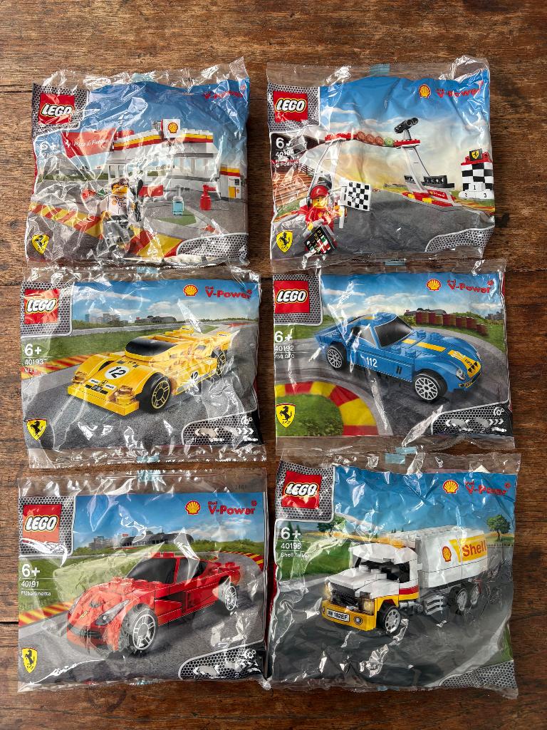 Shell Lego Ferrari, Compleet, Overige thema's, Verzenden, Lego