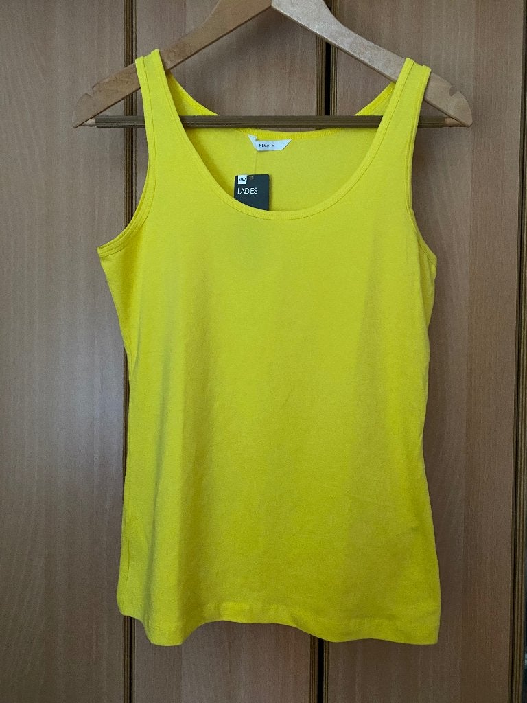 nieuw gele top Hema, Maat 38/40 (M), Geel, Nieuw, Ophalen of Verzenden