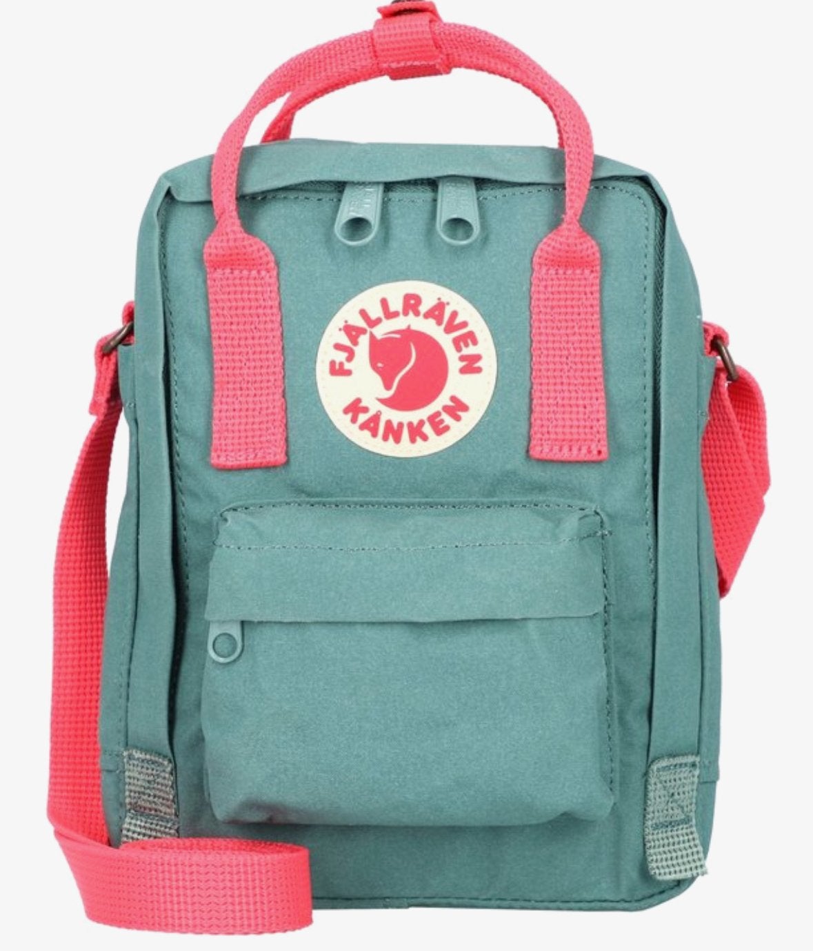 Fjallraven Kanken Sling Crossbody - Frost Green Peach Pink, Overige merken, Minder dan 30 cm, Nieuw, Ophalen of Verzenden