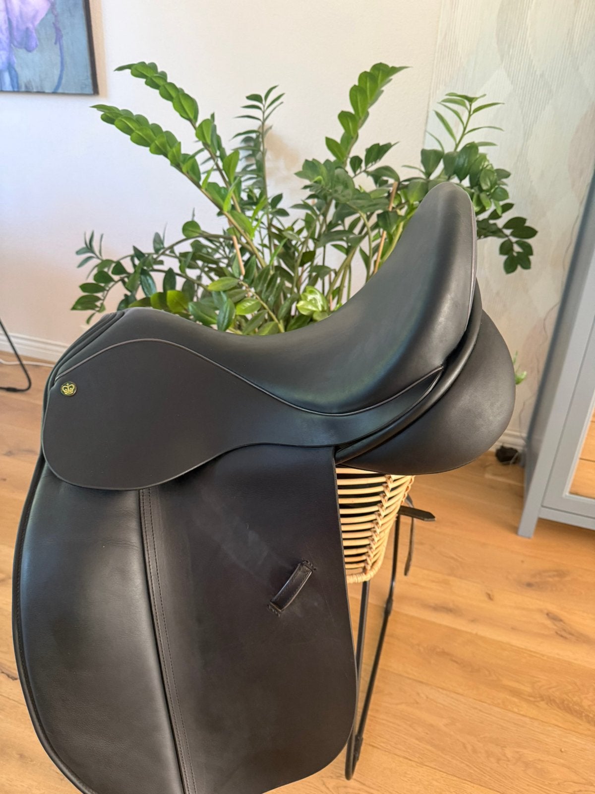 Dressuur zadel 17,5 inch, Ophalen of Verzenden, Zo goed als nieuw, Dressuur