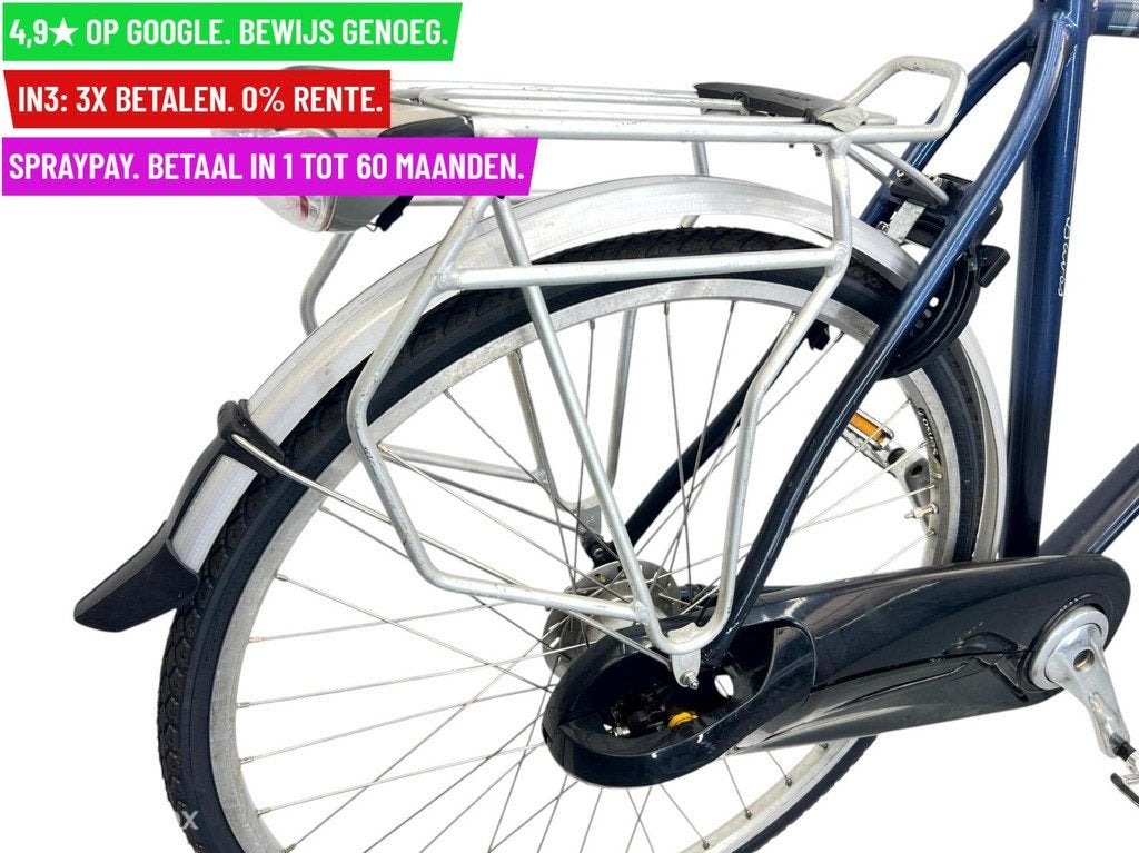 Herenfiets Gazelle Davos 28"/61cm/8ver - Garantie/Levering, Fietsen en Brommers, Fietsen | Heren | Herenfietsen, 9713 Bv Groningen