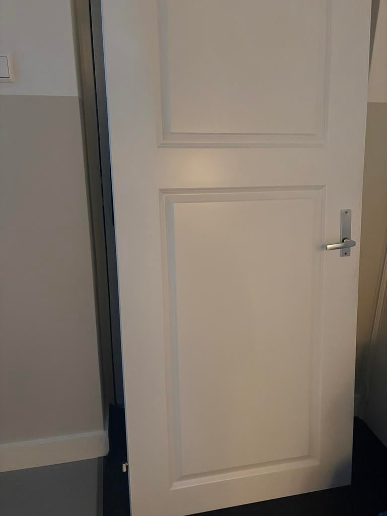 Paneel binnendeuren 2 stuks, Doe-het-zelf en Verbouw, Deuren en Horren, Ophalen, Gebruikt, 80 tot 100 cm, Binnendeur