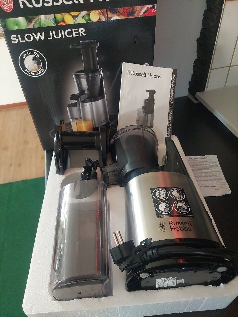 Slow juicer, Ophalen, Zo goed als nieuw