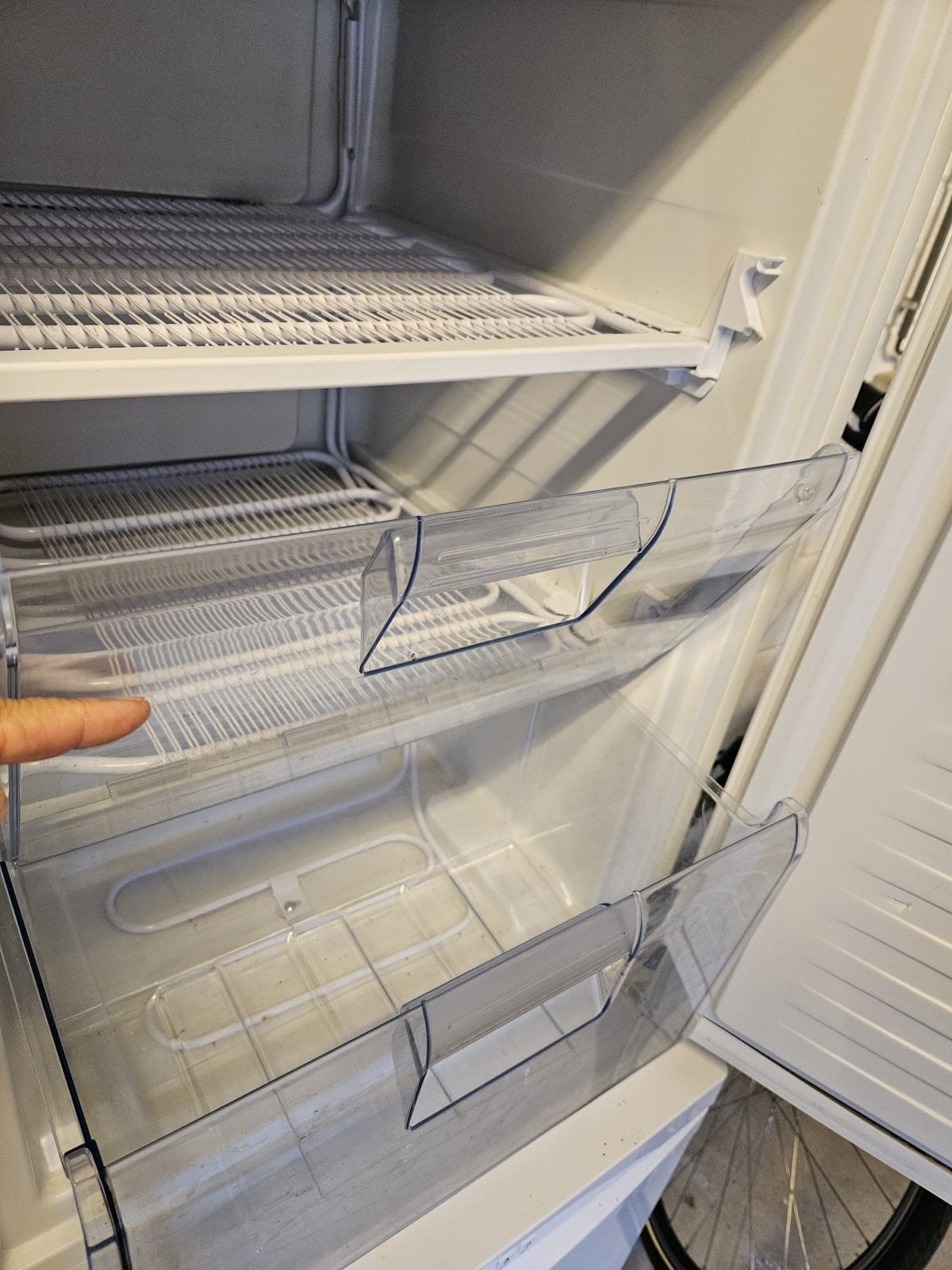 Amica Vrieskast - Gebruikt maar werkt nog perfect, Witgoed en Apparatuur, Koelkasten en IJskasten, Ophalen, Gebruikt, 120 tot 140 cm