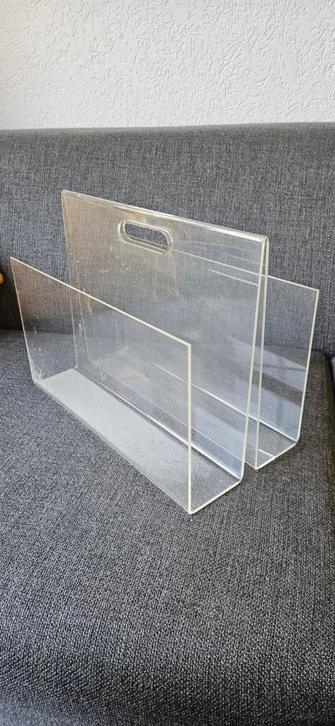 Vintage Plexiglas Lectuurbak - Tijdloos Design, Ophalen of Verzenden, Gebruikt