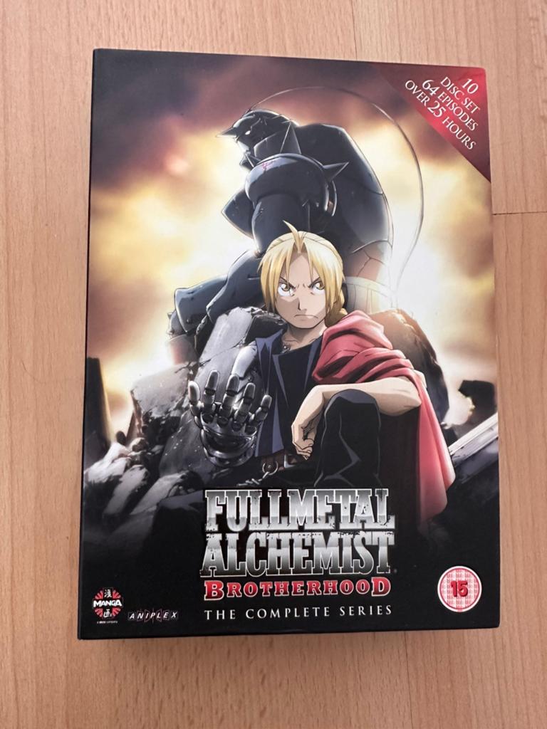 Fullmetal Alchemist Brotherhood Anime Compleet, Vanaf 12 jaar, Ophalen of Verzenden, Zo goed als nieuw, Anime (Japans)