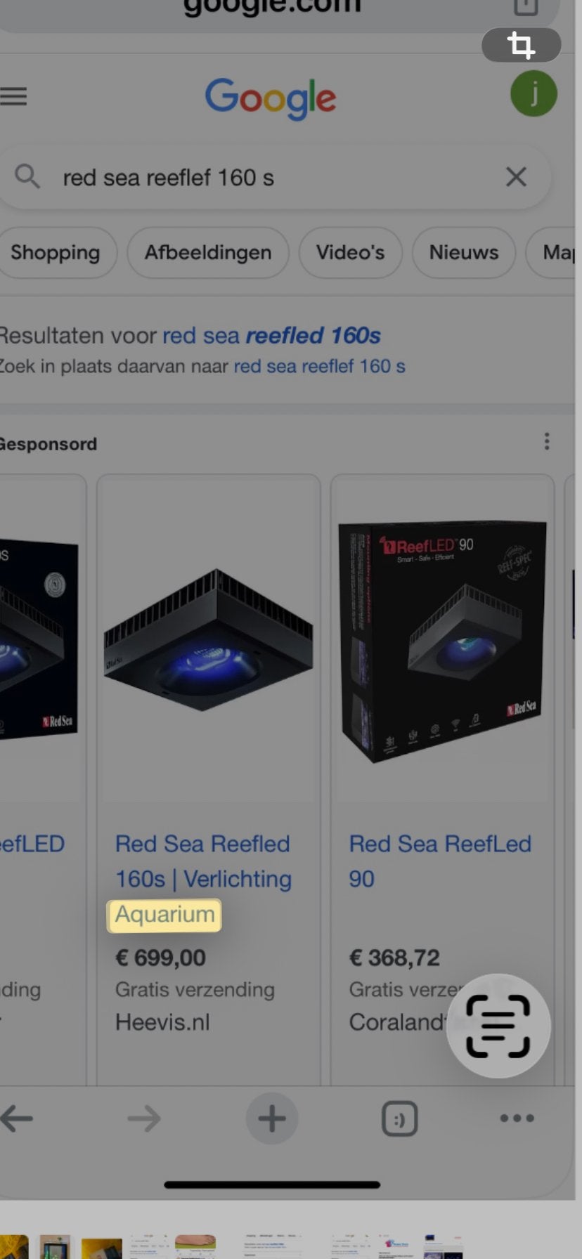Zee aquarium Aquaja Diamondline  275, Ophalen, Gebruikt, Aquariummeubel, Overige merken