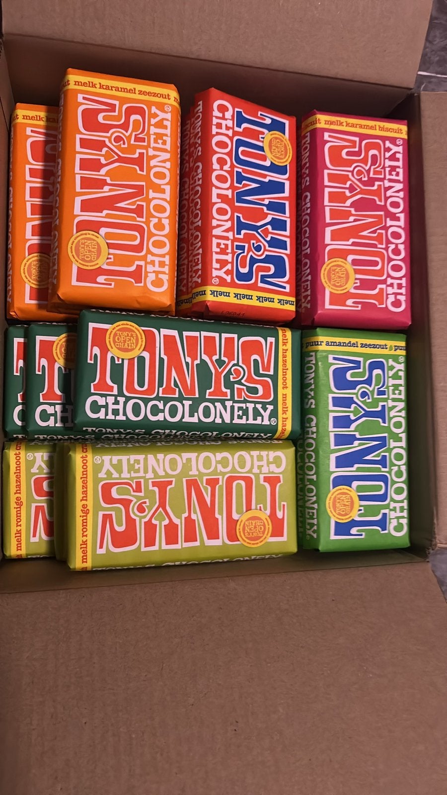 Partij Tony Chocolonely, Diversen, Levensmiddelen, Ophalen of Verzenden