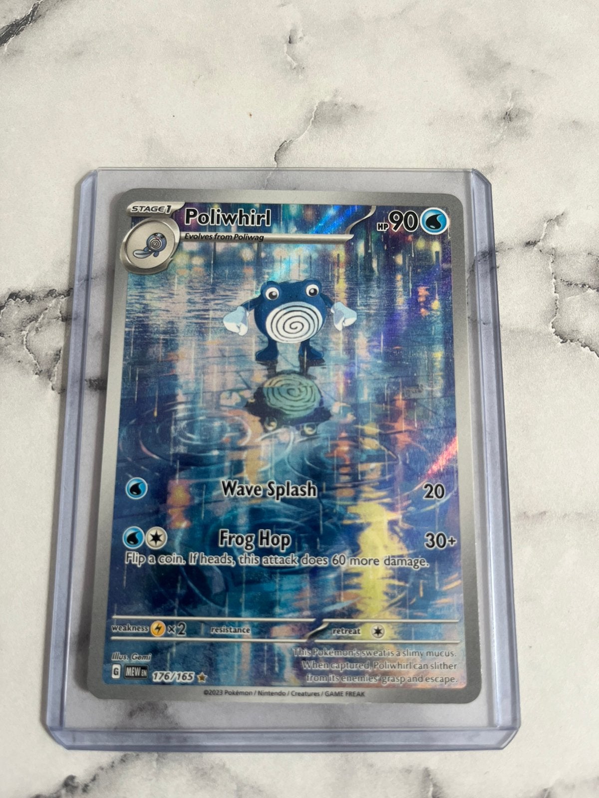 Poliwhirl 176 Set 151, Ophalen, Zo goed als nieuw