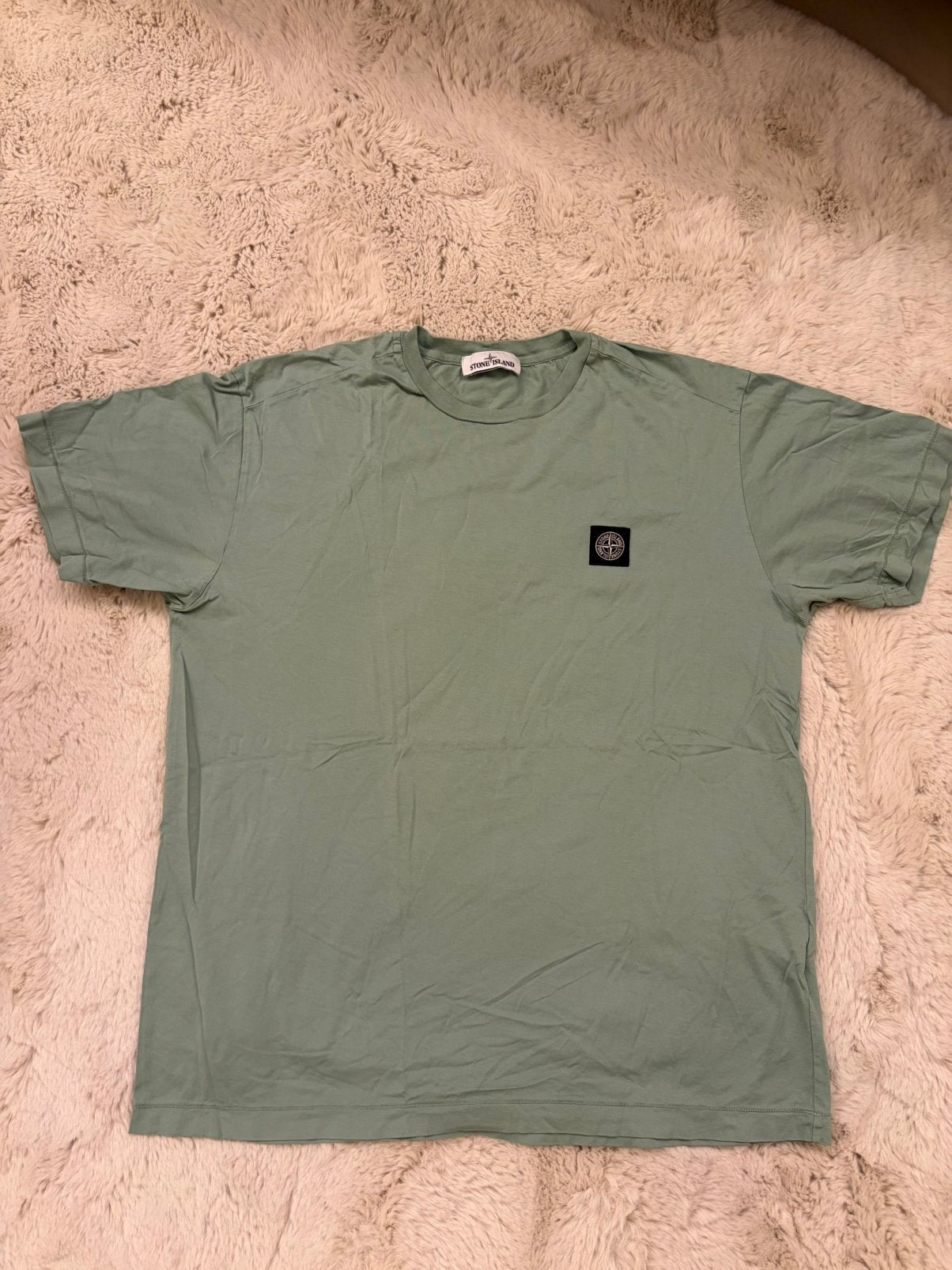Stone Island T-shirt, Ophalen of Verzenden, Zo goed als nieuw, Overige maten, Groen