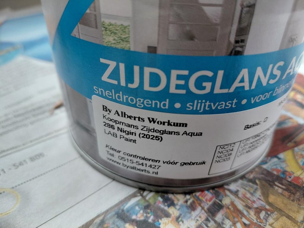 Koopmans verf, Doe-het-zelf en Verbouw, Verf, Beits en Lak, Ophalen, Overige kleuren, Nieuw, Verf