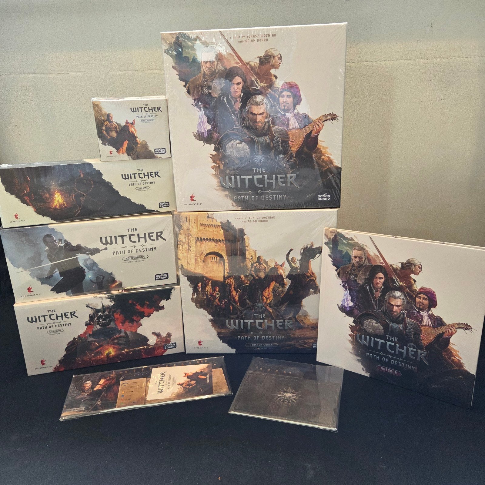 The Witcher: Path of Destiny Kickstarter met Expansies, Een of twee spelers, Ophalen of Verzenden, Nieuw, CD Projekt Red