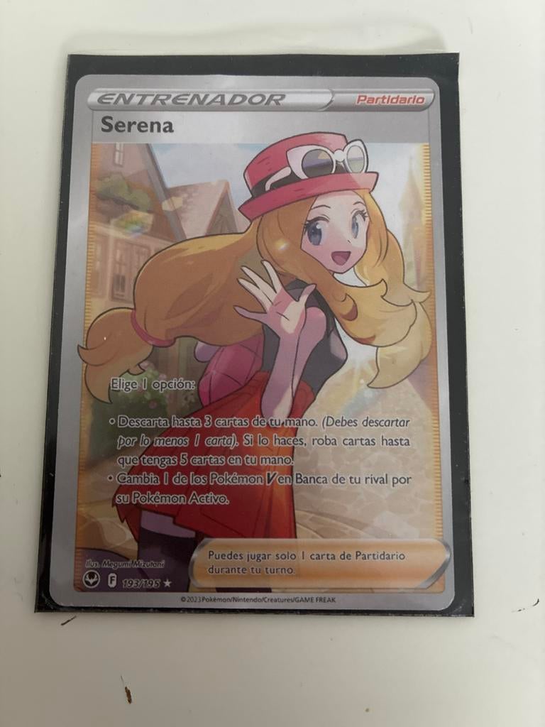 Pokémon kaarten set van 4: Serena, Porygon, Peony, Verzenden, Zo goed als nieuw, Meerdere kaarten