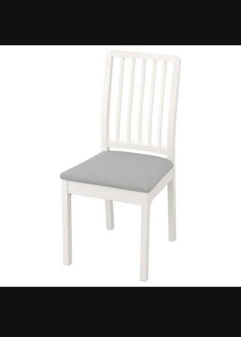 IKEA Ekedallen eetkamerstoelen te koop, Ophalen of Verzenden, Nieuw, Wit, Vijf, Zes of meer stoelen