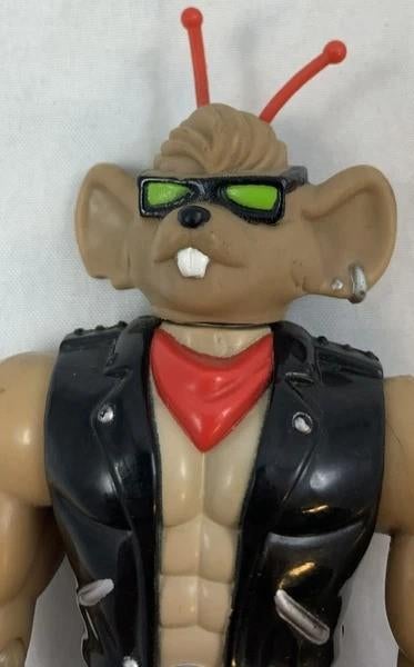 Biker Mice from Mars Throttle Figuur Galoob Vintage 1993, Coolsingel 104, 3011 AG Rotterdam, Netherlands, Verzenden, Zo goed als nieuw