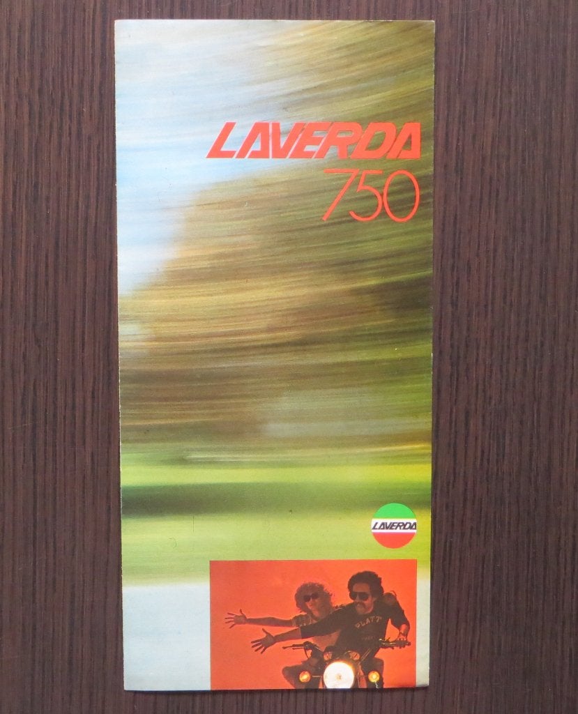 Folder Laverda 750 SF3 GTL SFC Elett - circa 1975 - 6 blz, Motoren, Verzenden, Overige merken