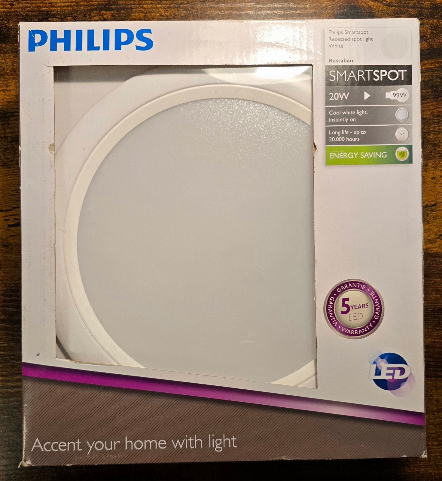 Philips Smartspot LED Inbouwspot 20W - Nieuw, Nieuw, Ophalen of Verzenden, LED, Inbouwspot