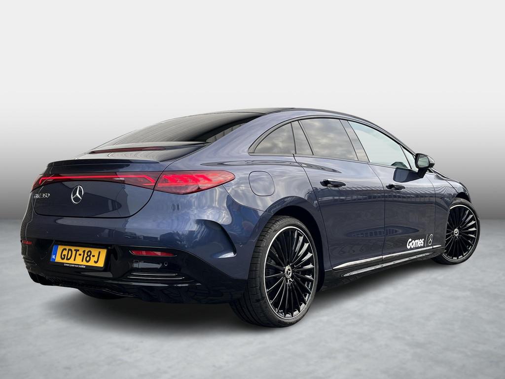 Mercedes-Benz EQE 350 AMG Line | Night Pakket | Panoramadak, Automaat, 89 kWh, Blauw, Origineel Nederlands