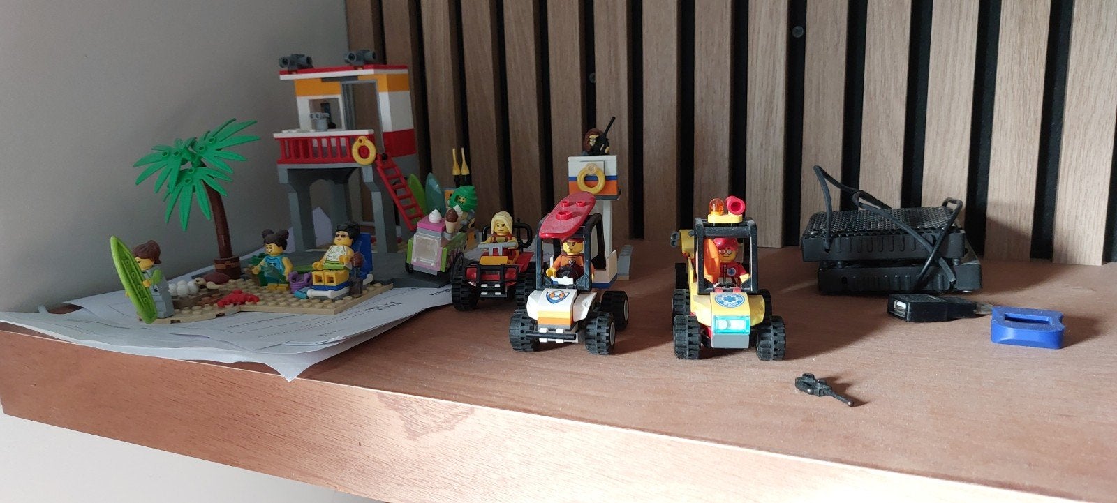 LEGO City strandwacht set met voertuigen en figuren, Lego, Overige typen, Ophalen of Verzenden, Zo goed als nieuw