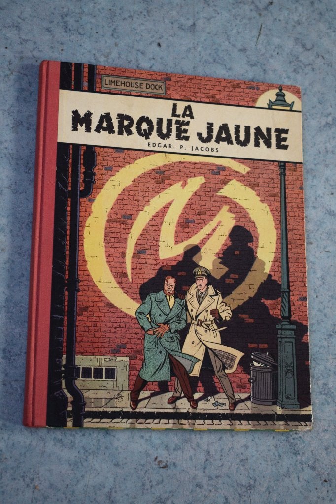 zeldzaam stripboek la marque jaune 1959 TBE+ strip, Eén stripboek, Ophalen of Verzenden, Zo goed als nieuw