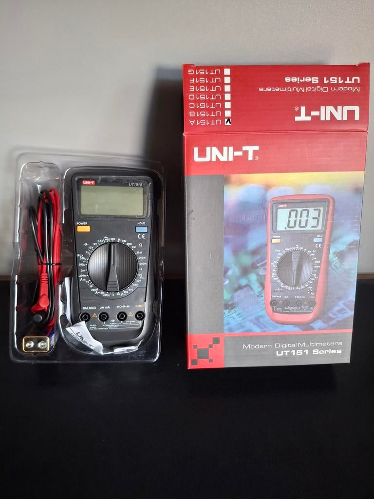 UNI-T UT151 Serie Digitale Multimeter - Nieuw in Verpakking, Doe-het-zelf en Verbouw, Ophalen of Verzenden, Nieuw, Multimeter