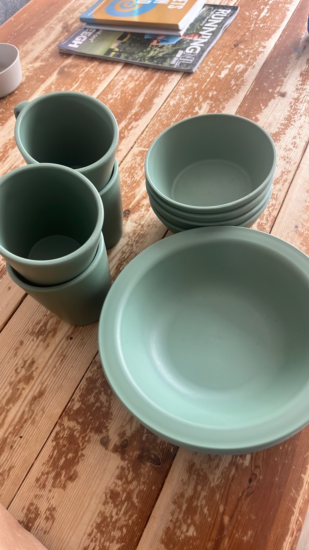Camping servies, Ophalen of Verzenden, Zo goed als nieuw, Overige stijlen, Bord(en)