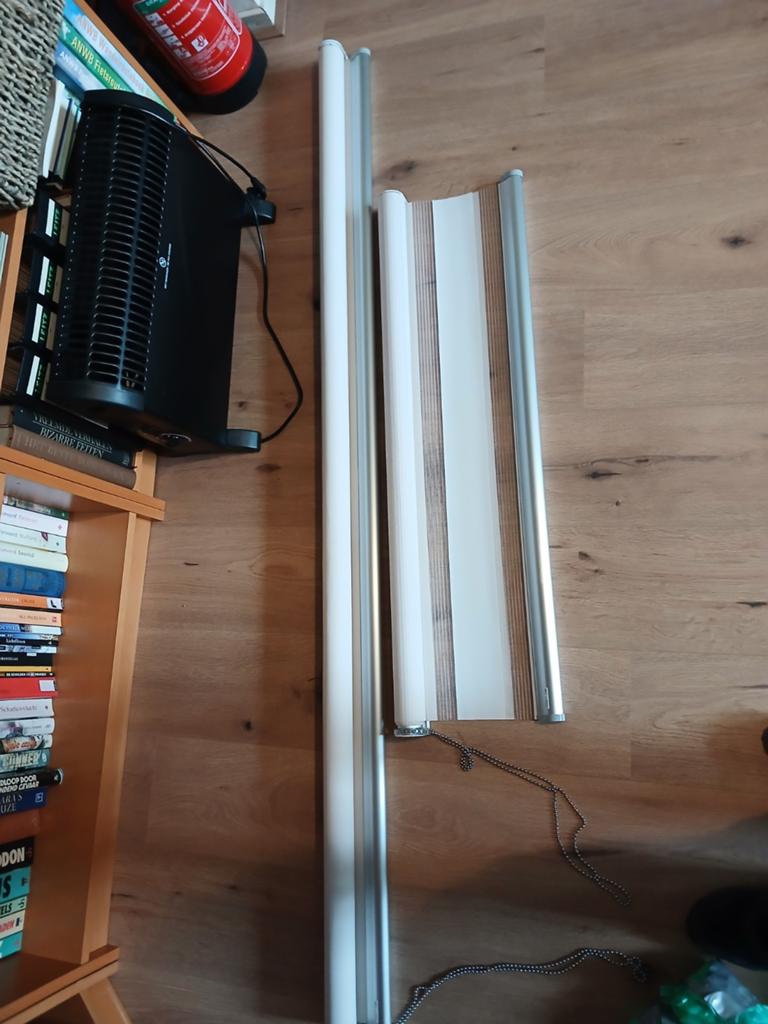 Beige Duo rolgordijnen van veneta, Ophalen, Beige