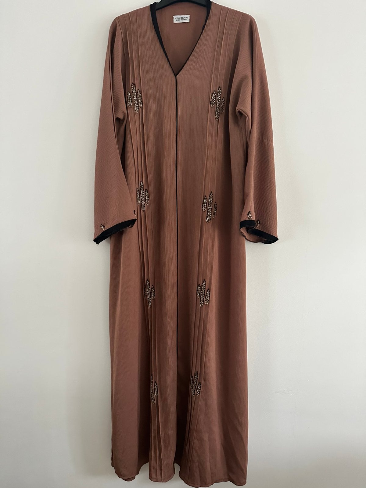 Feestjurk feestelijk lange abaya oudroze, Ophalen of Verzenden, Gedragen, Roze, Galajurk