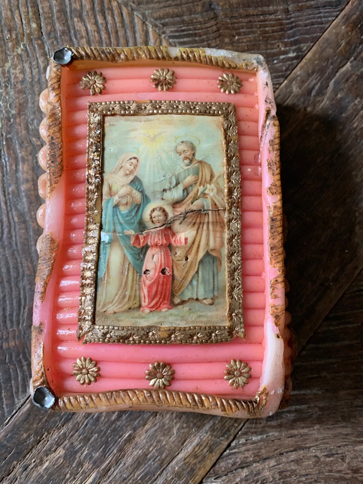 Museaal duitsland klooster werk volkskunst kind jezus kerst, Antiek en Kunst, Ophalen of Verzenden