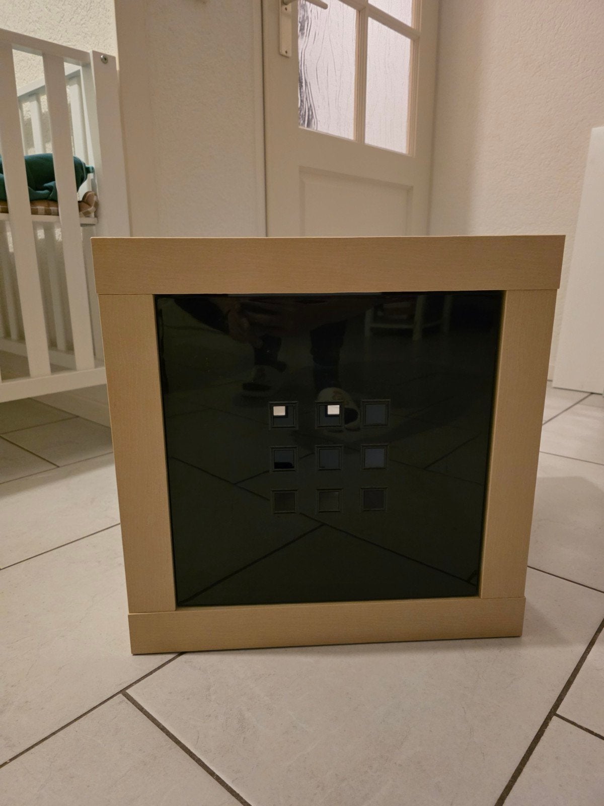 IKEA Kallax open kast met bak, Ophalen, Gebruikt