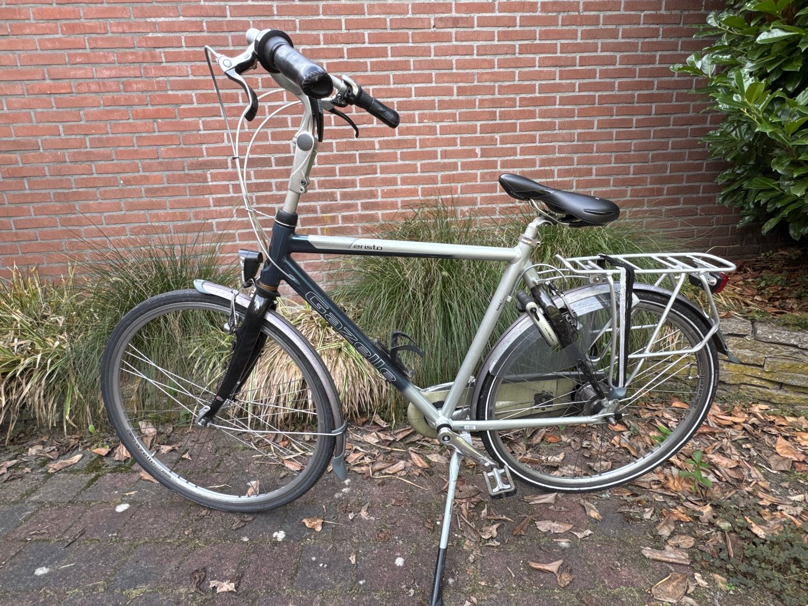 Gazelle Aristo Lite City herenfiets- Zo goed als nieuw, Fietsen en Brommers, Ophalen, Versnellingen, Zo goed als nieuw, Gazelle