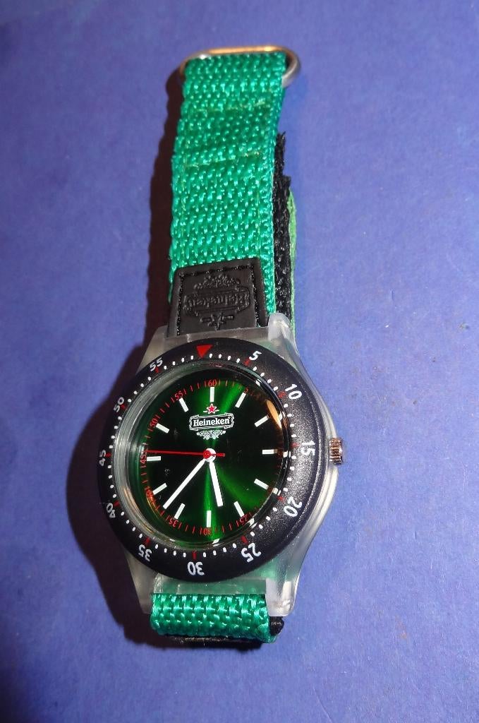 Heineken Bier Horloge Nieuw, Verzamelen, Biermerken, Verzenden, Nieuw, Overige typen, Heineken