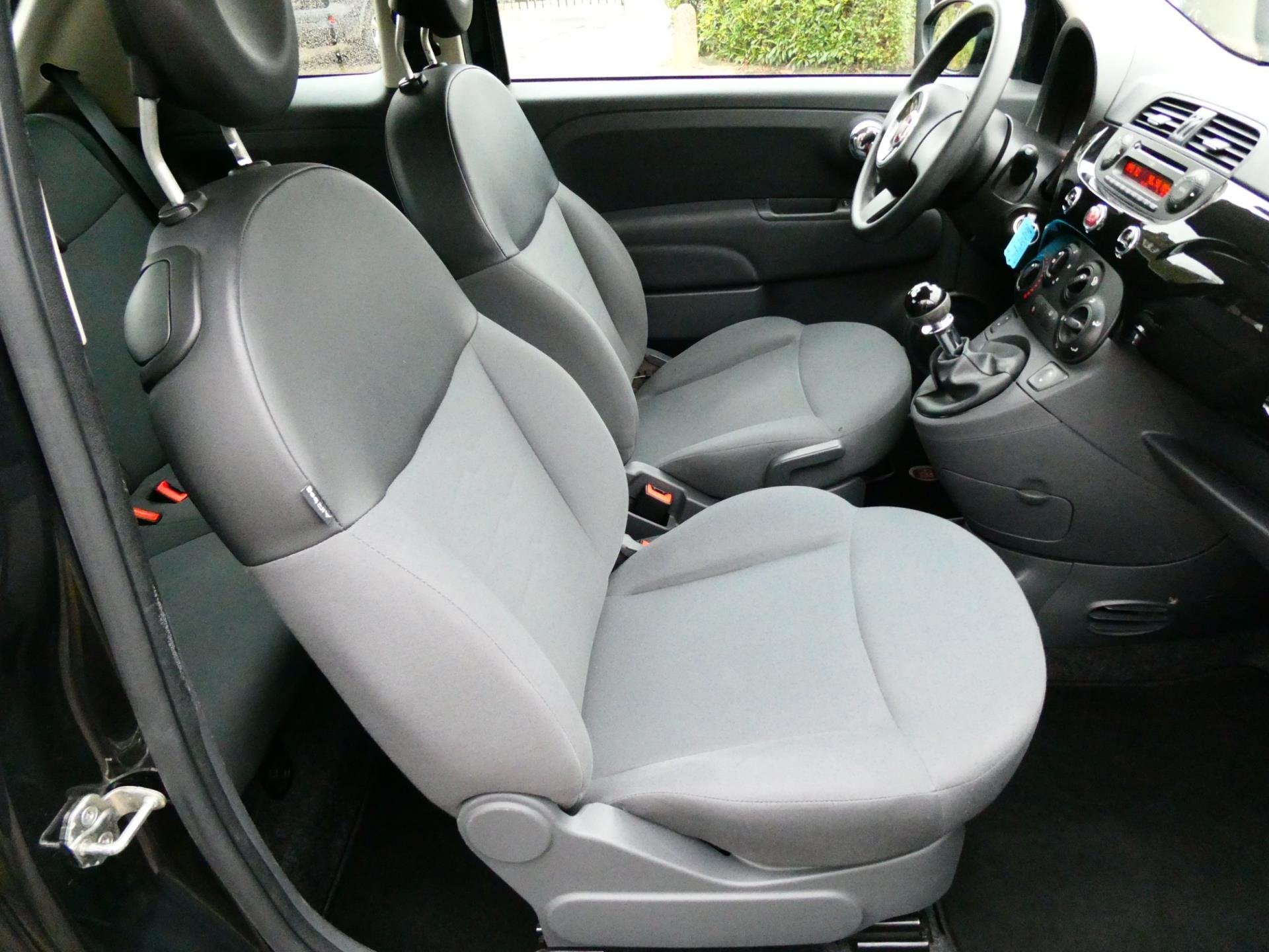 Fiat 500 1.2 Pop 4-Cilinder 1e eigenaar Airco Zuinig B-Label, Euro 5, Stof, Gebruikt, 1242 cc