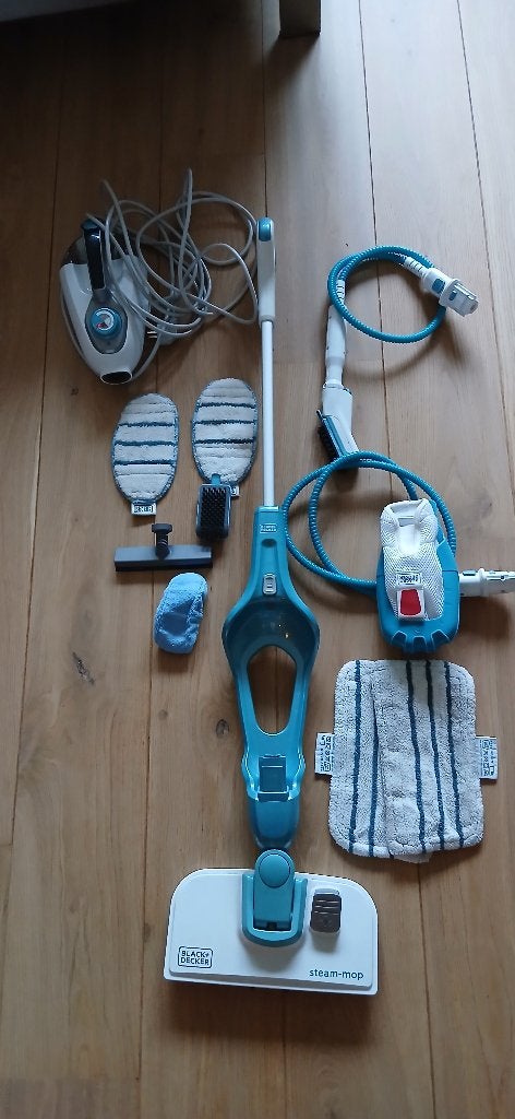 Black+Decker FSMH13101SM, Ophalen, Zo goed als nieuw, Stoomreiniger
