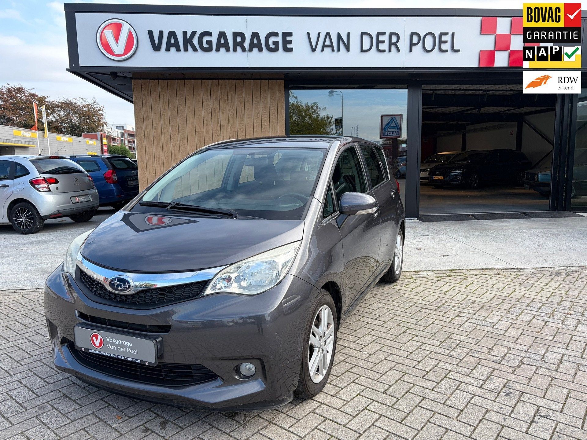 Subaru Trezia 1.3 Luxury, Auto's, Zwart, Bedrijf, Handgeschakeld, 99 pk
