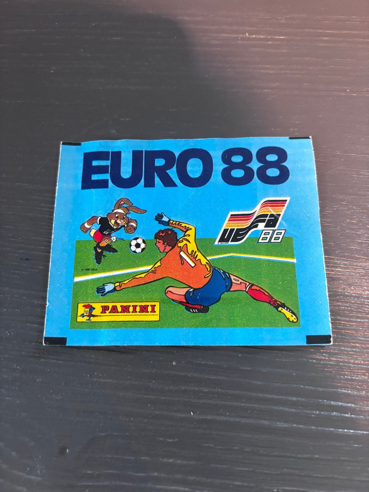 Panini Voetbal Zakje EURO 88 - Ongeopend, Ophalen of Verzenden, Nieuw, Overige sporten, Poster, Plaatje of Sticker