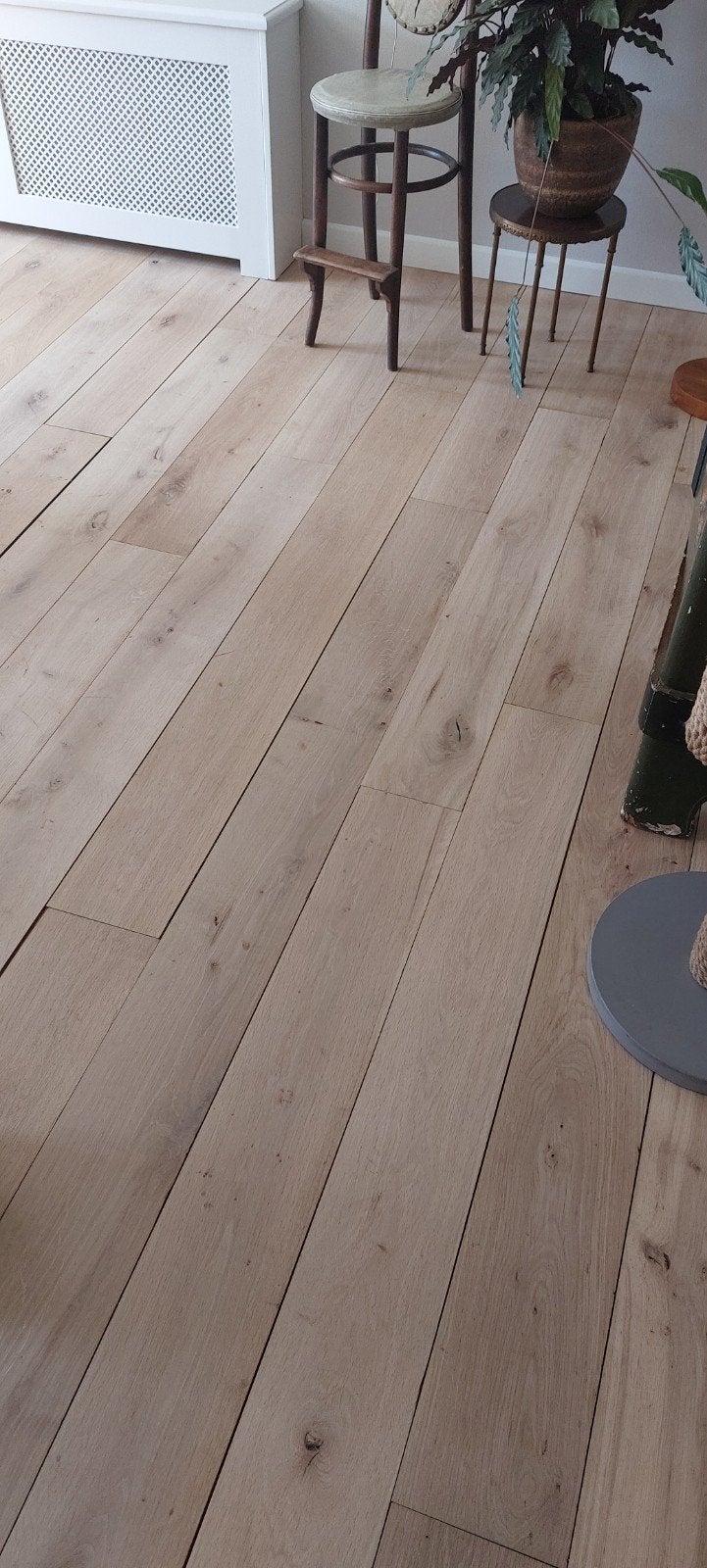 Eiken  vloerhout., Doe-het-zelf en Verbouw, Minder dan 25 mm, Eiken, Ophalen of Verzenden, Plank