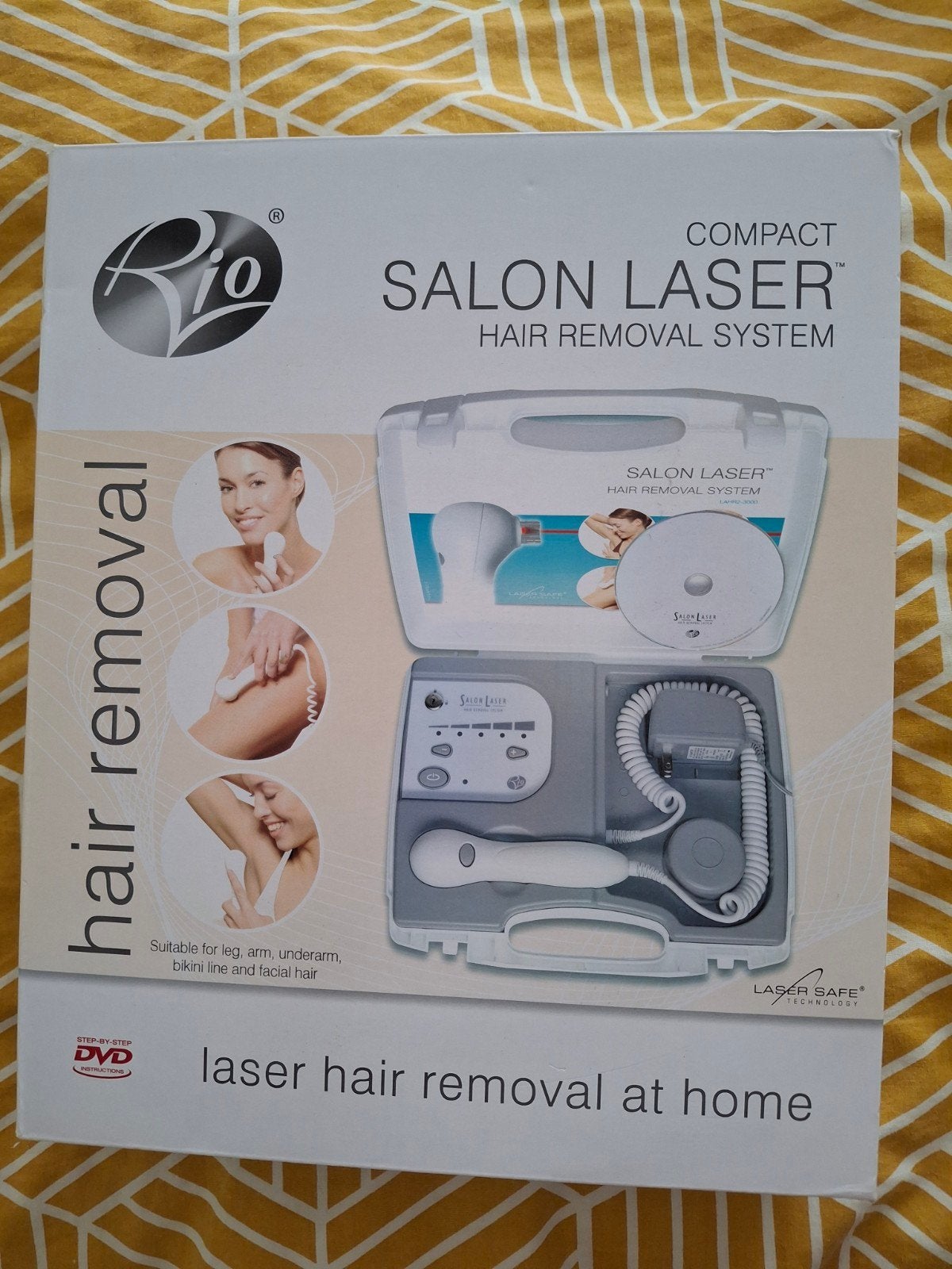 Rio Salon Laser Ontharingssysteem - Compact & Effectief, Ophalen of Verzenden, Zo goed als nieuw, Scheren en Epileren