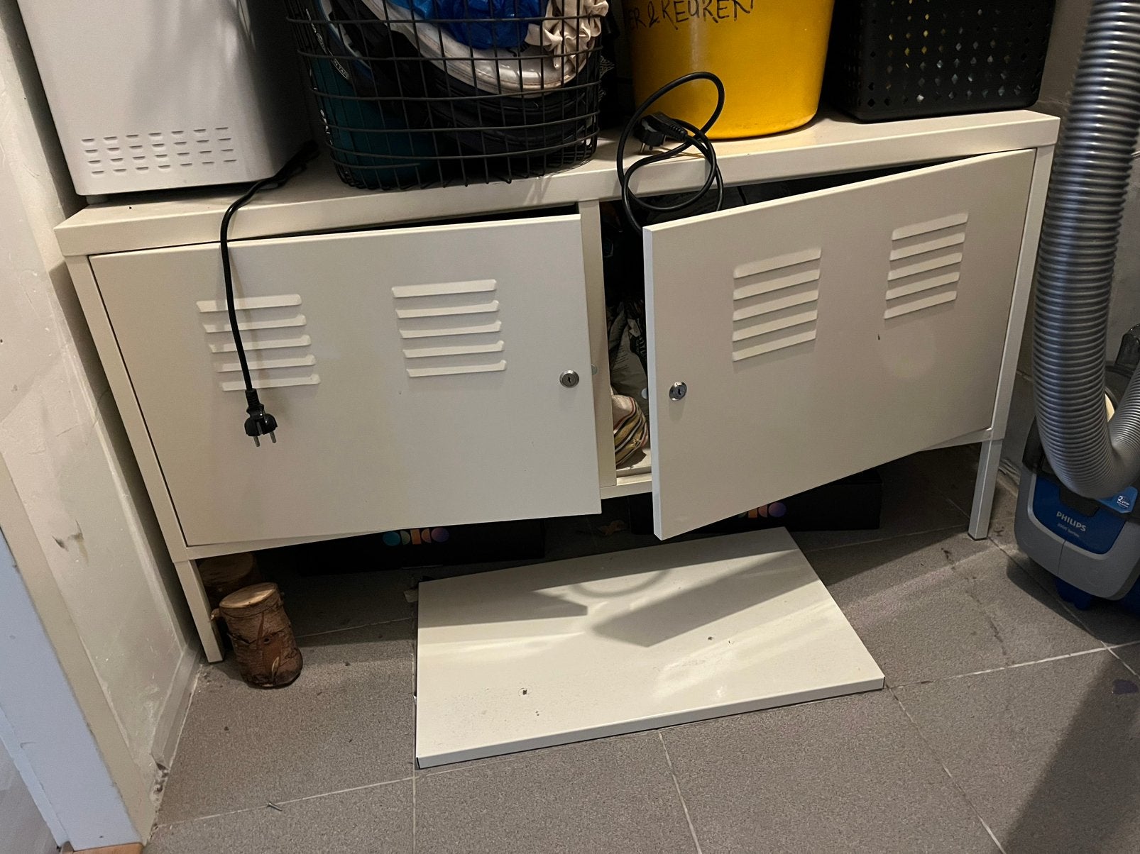 IKEA PS kast wit, Ophalen, Gebruikt