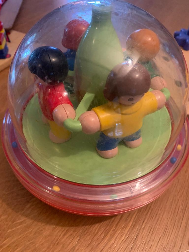 Vintage - Play mobiel draaitol, Ophalen, Gebruikt
