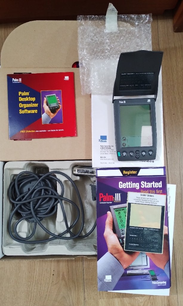 Palm III — Ongebruikt & Compleet in Originele Doos, Nieuw, Ophalen of Verzenden, PalmOS, Met stylus of aanraakpen