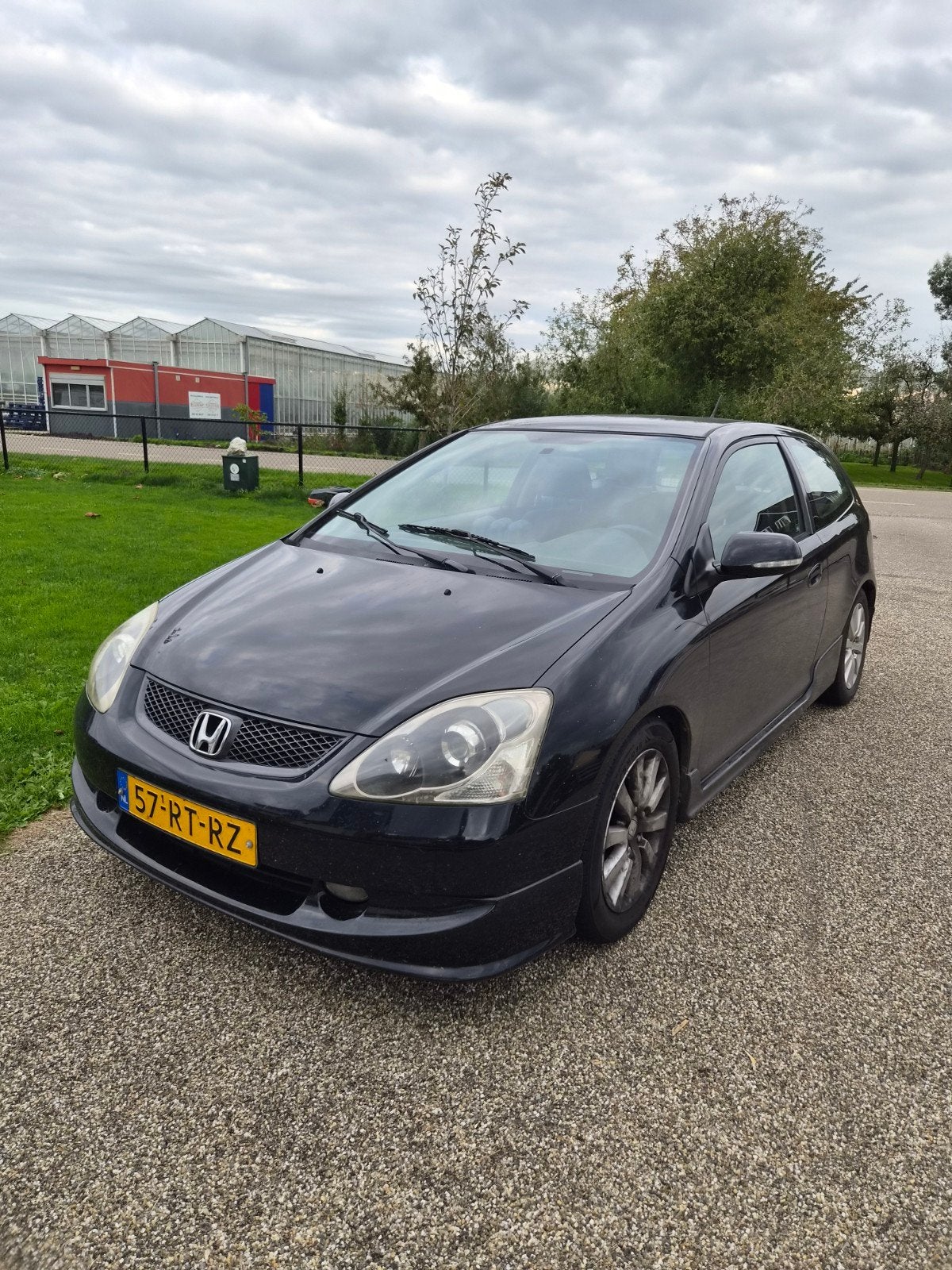 honda civic nieuwe distr. 2005, Auto's, 4 cilinders, 1600 cc, Zwart, Handgeschakeld