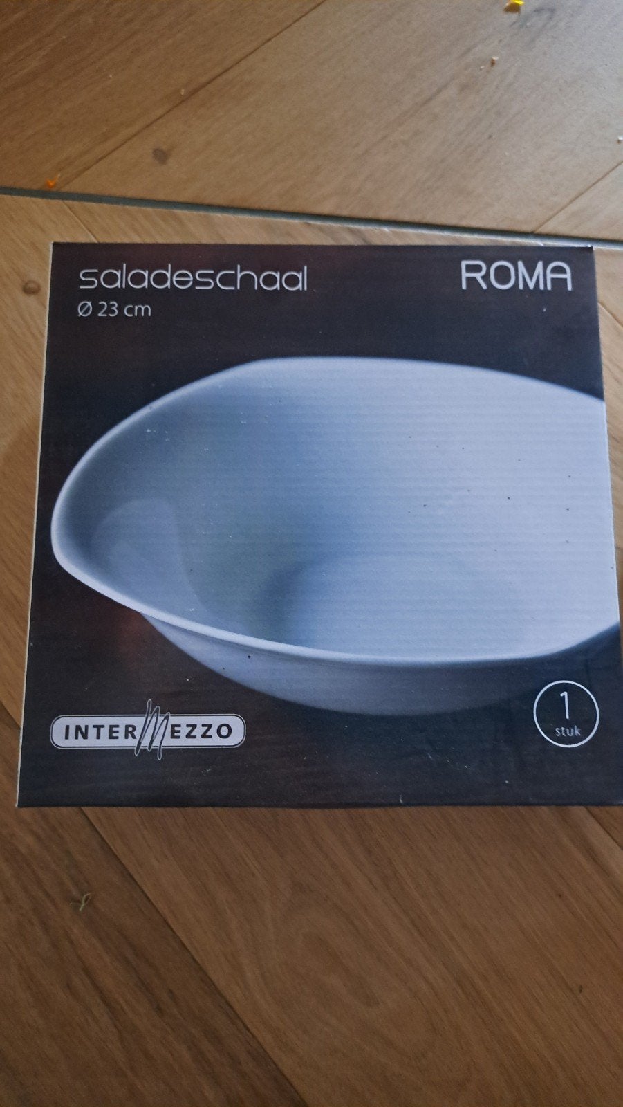 Intermezzo Roma Saladeschaal Ø 23 cm - Nieuw in doos, Huis en Inrichting, Ophalen of Verzenden, Nieuw, Overige merken, Schaal of Schalen