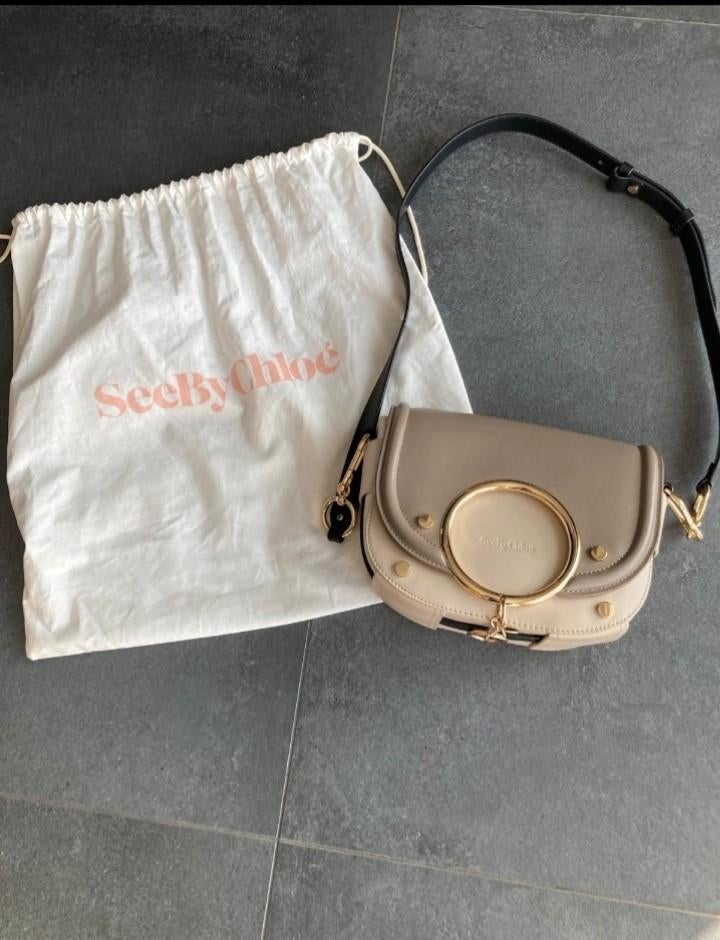 See by Chloé.  schoudertas, Overige merken, Beige, Ophalen of Verzenden, Zo goed als nieuw