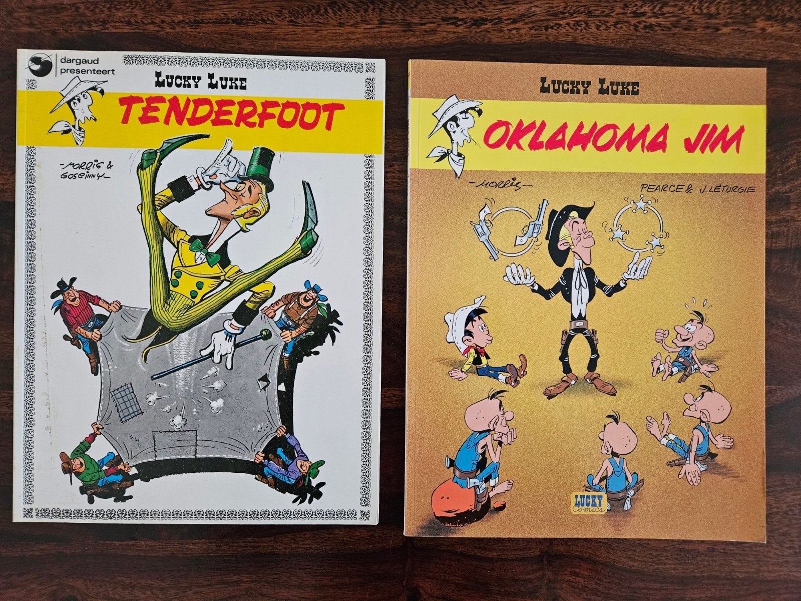 Lucky Luke, 6 stuks, meeste nieuwstaat, Boeken, Stripboeken, Meerdere stripboeken, Ophalen of Verzenden, Zo goed als nieuw, Morris