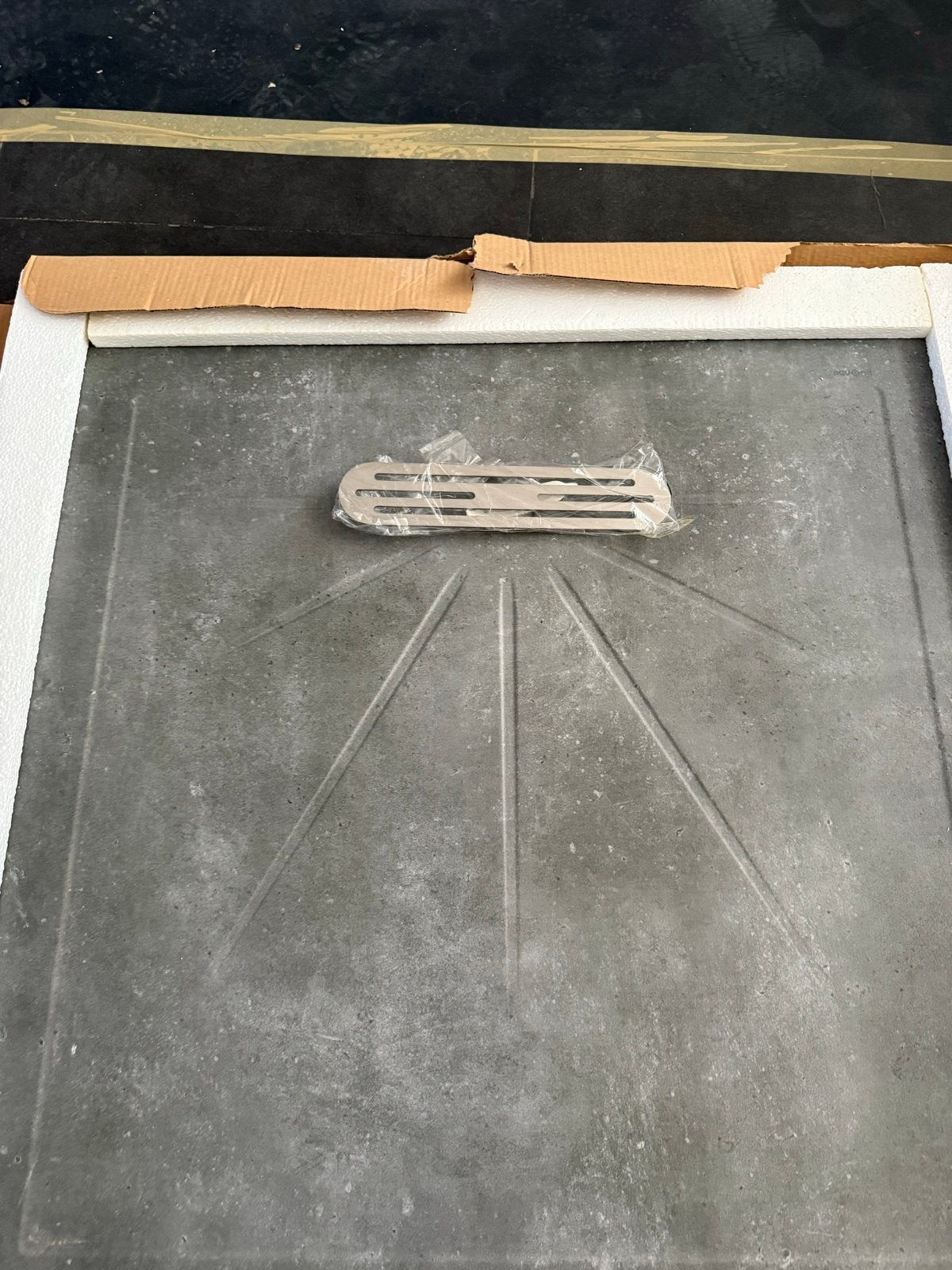 Aquanit Porseleinen Douchetegel 90x90 cm - Nieuw in doos, Ophalen, Nieuw, Douche