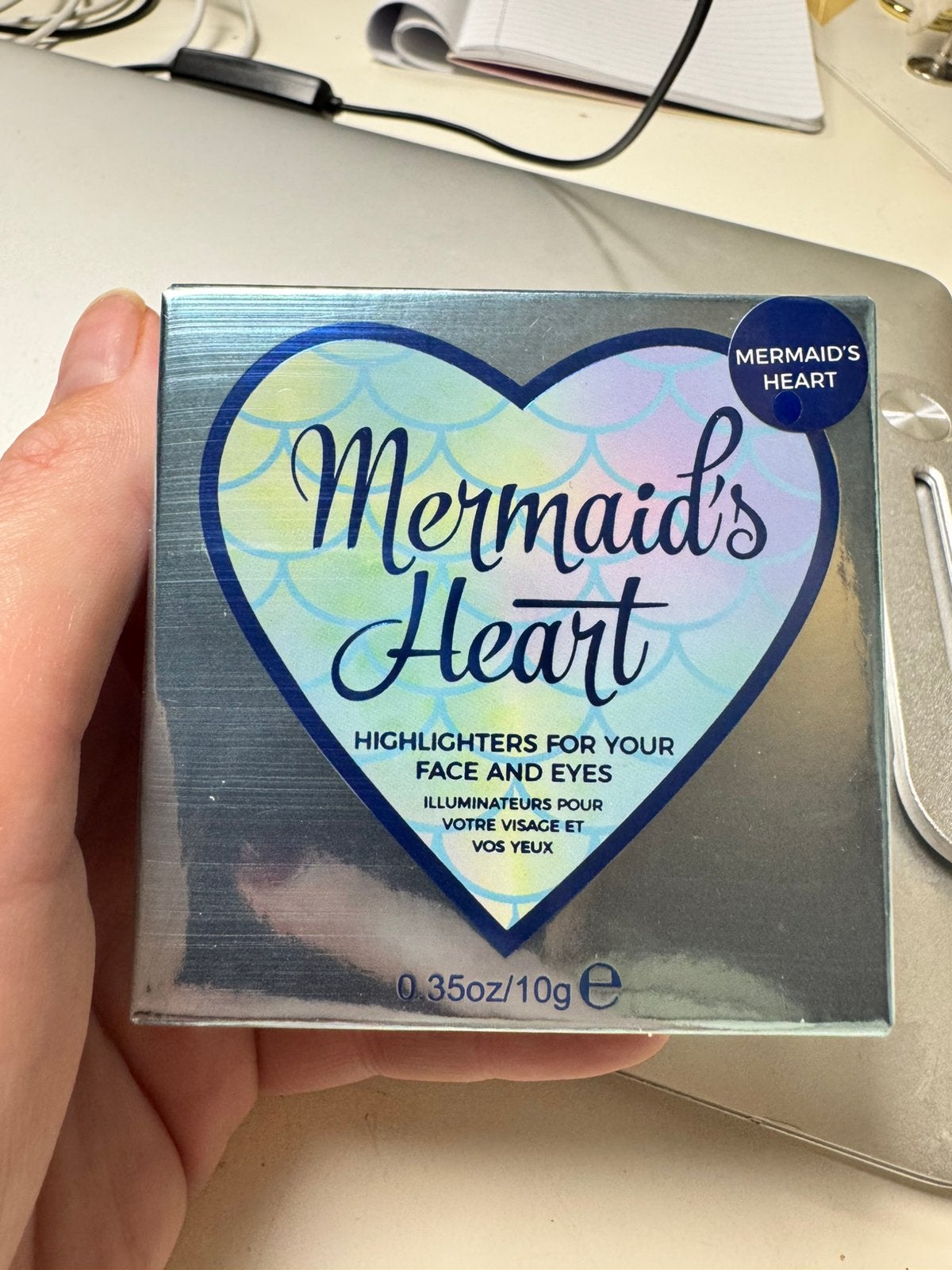 Revolution Mermaid’s Heart Highlighter 10g – Nieuw, Ophalen of Verzenden, Nieuw, Gehele gezicht, Overige typen