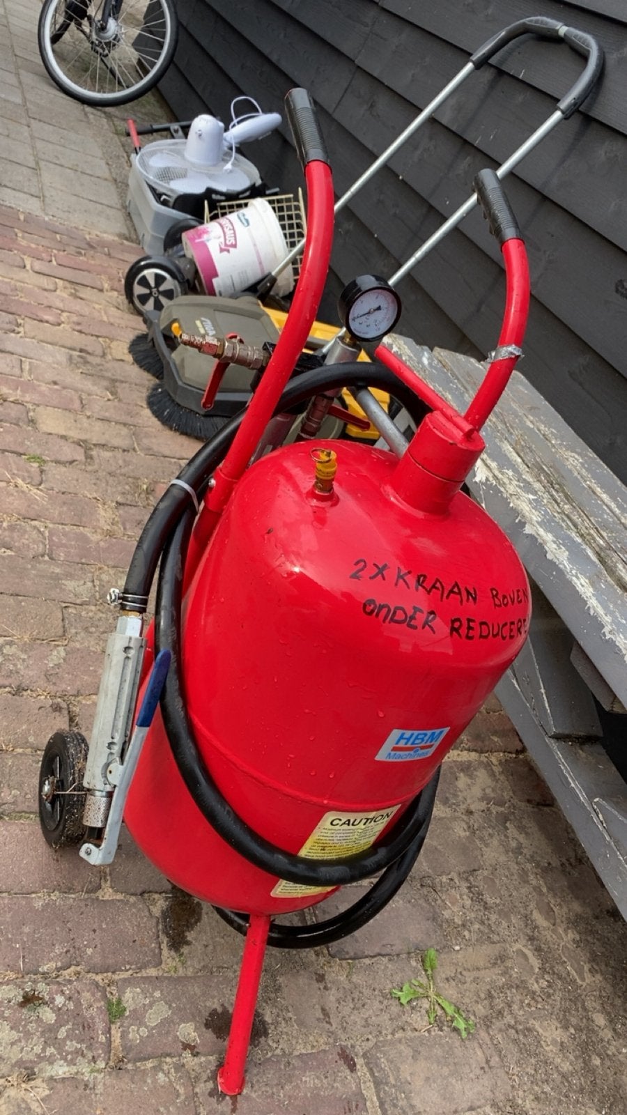 Hbm straalketel nieuwstaat, Ophalen, Zo goed als nieuw, Overige typen