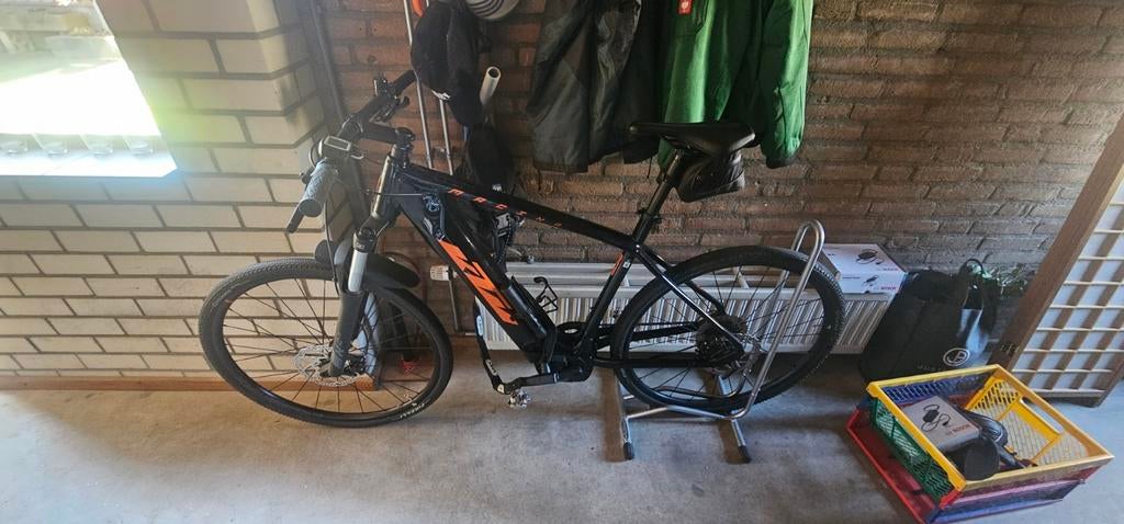 Ktm E-mountainbike, Ophalen