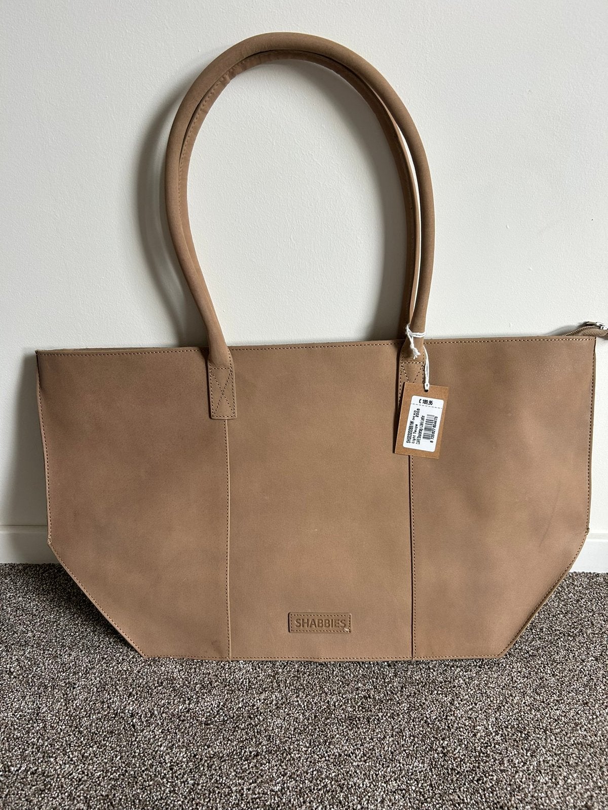 Shabbies tas splinternieuw. Kleur taupe, Ophalen of Verzenden, Nieuw, Overige kleuren, Shopper